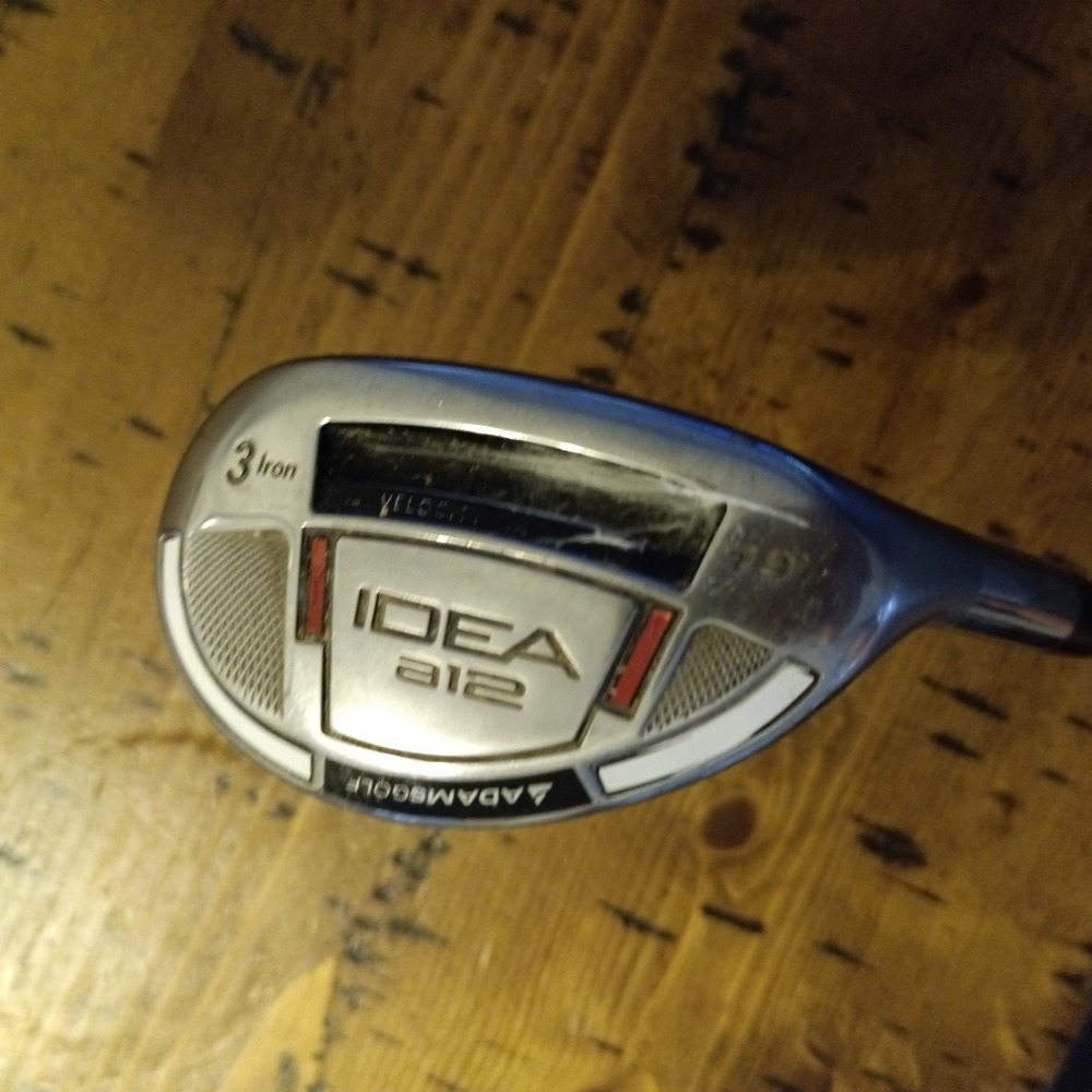 Adams Golf Idea a12 3 Iron 19 Degree Hybrid UST Mamiya Proforce VTS 75HR Shaft